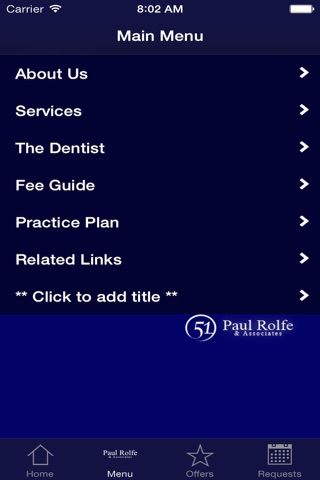 Paul Rolfe Dental screenshot 3