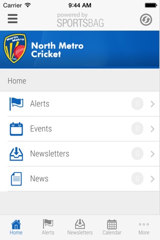 North Metro Cricket - Sportsbag screenshot 2
