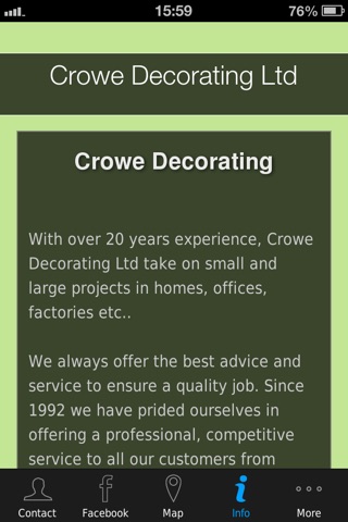 Crowe Decorating Ltd screenshot 4