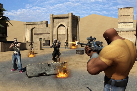 Grand Desert City Auto Modern Crime Combat screenshot 2