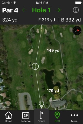 Chisholm Hills - Scorecards, GPS, Maps, and more by ForeUP Golf screenshot 2