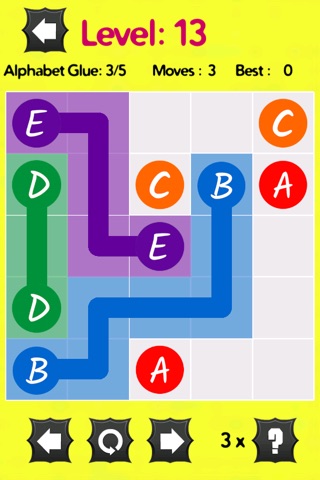 Alphabet Glue - Link similar alphabets on the board screenshot 4