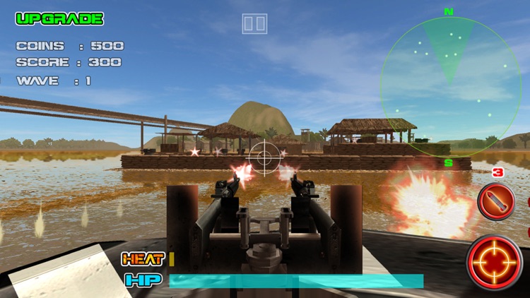 PT Boat Gunner - River Warfare Patrol Duty Simulator Game FREE screenshot-4