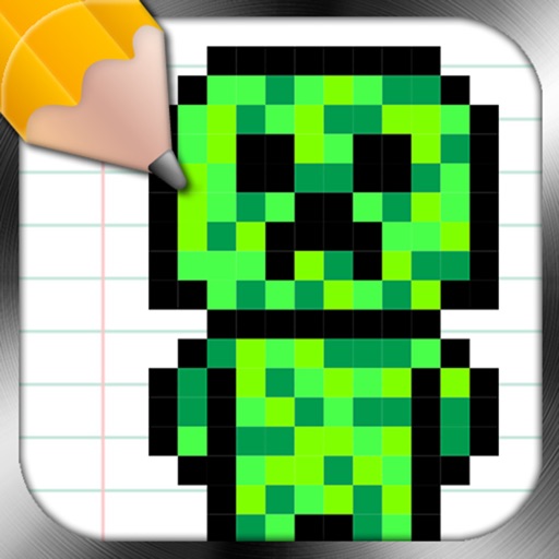 Drawing Lessons For Pixel Minecraft