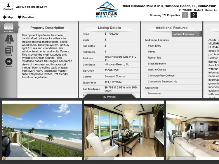 Agent Plus Realty - Search Homes for Sale for iPad