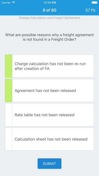 SAP TM 9.1 Certification Practice