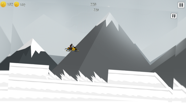 Snowmobile mountain trails hardcore racing Free(圖3)-速報App