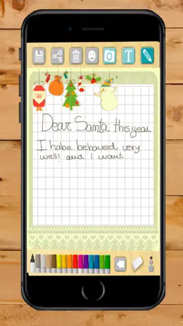 Game screenshot Создание письма для Деда Мороза (Санта Клауса) apk