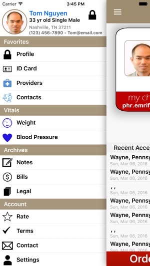 Emrify - Personal Health Record