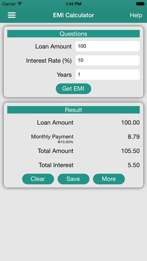 EMI Calculators