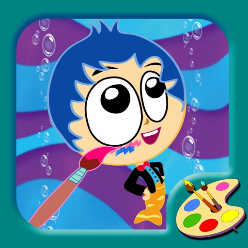 Coloring Game For Children Bubble Guppies Edition