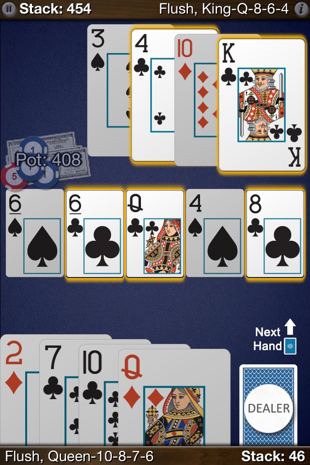 Heads Up: Omaha (1-on-1 Poker) screenshot 3