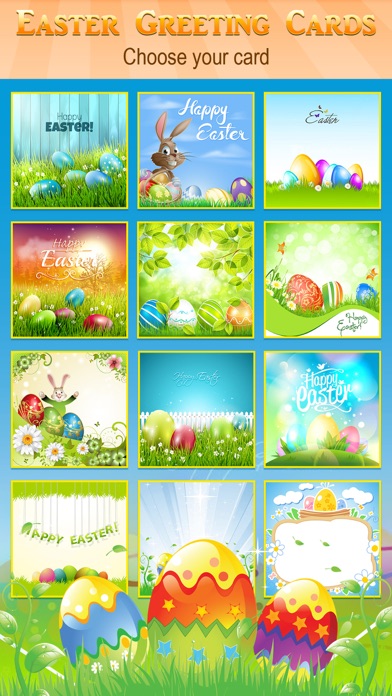 How to cancel & delete Happy Easter Greeting Card.s Maker - Collage Photo & Send Wishes with Cute Bunny Egg Sticker from iphone & ipad 3