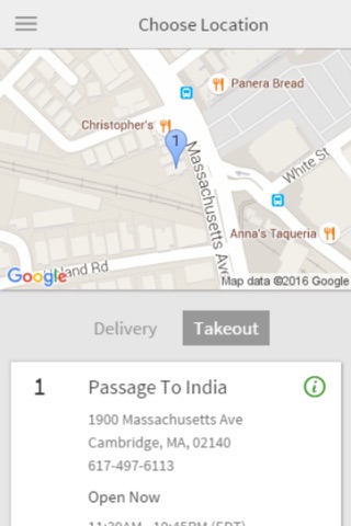 Passage To India Ordering screenshot 2