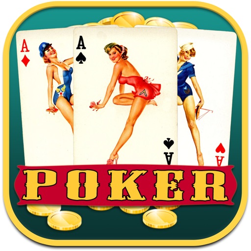 Pinup Art Video Poker - Jacks or Better iOS App