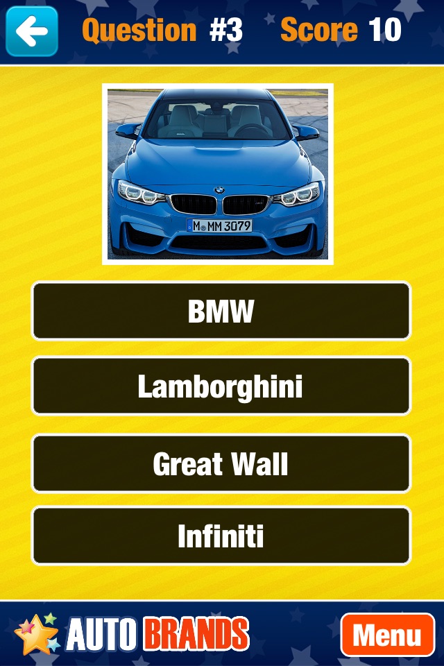 Car Logos and Brands Quiz Game / العاب سيارات screenshot 2