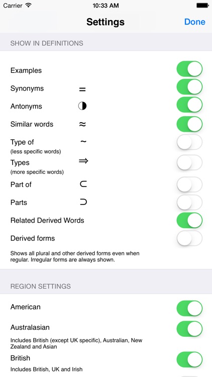 Audio Dictionary - WordWeb International English screenshot-4