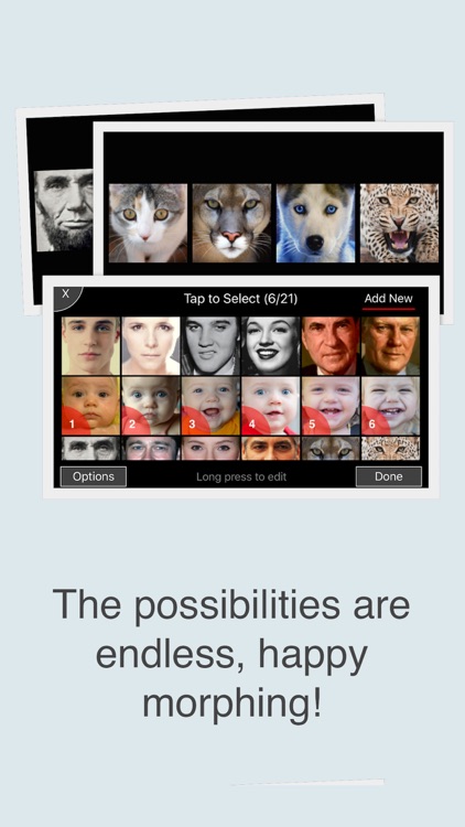 FaceFilm - Blend and Morph Face Photos for Slideshow Effects Editor with Music! screenshot-4