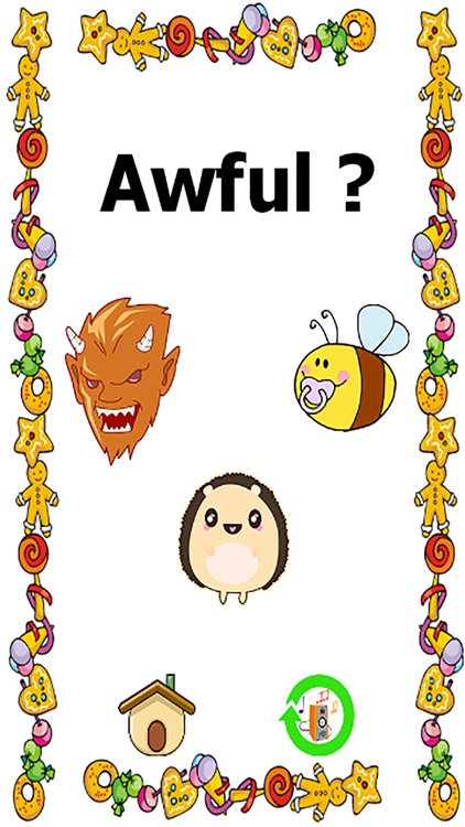 Adjectives games for kindergarden and 1st grade reading