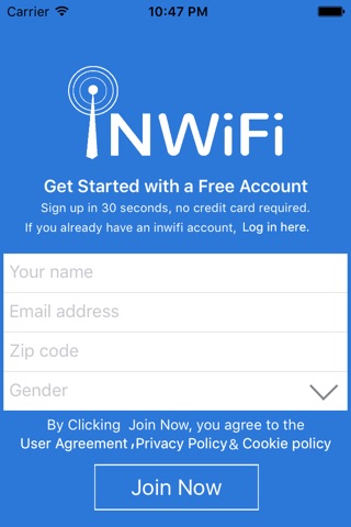 InWiFi screenshot 2