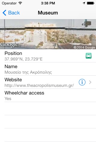 Leisuremap Greece, Camping, Golf, Swimming, Car parks, and more screenshot 2