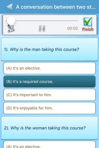 TOEFL Practice Test - Full screenshot 3