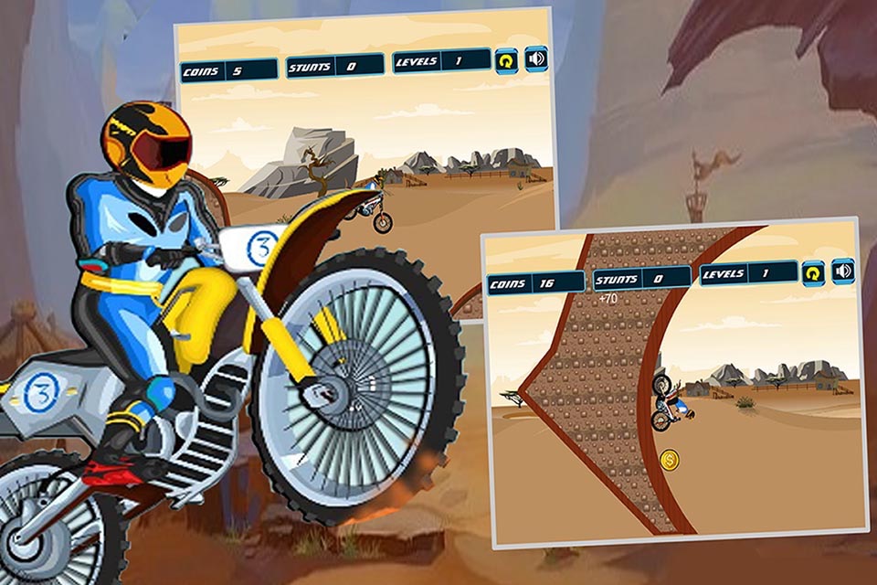 Stunt Motorbike Race screenshot 3