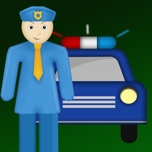 Crazy Police Car Street Racing - new virtual speed shooting game iOS App
