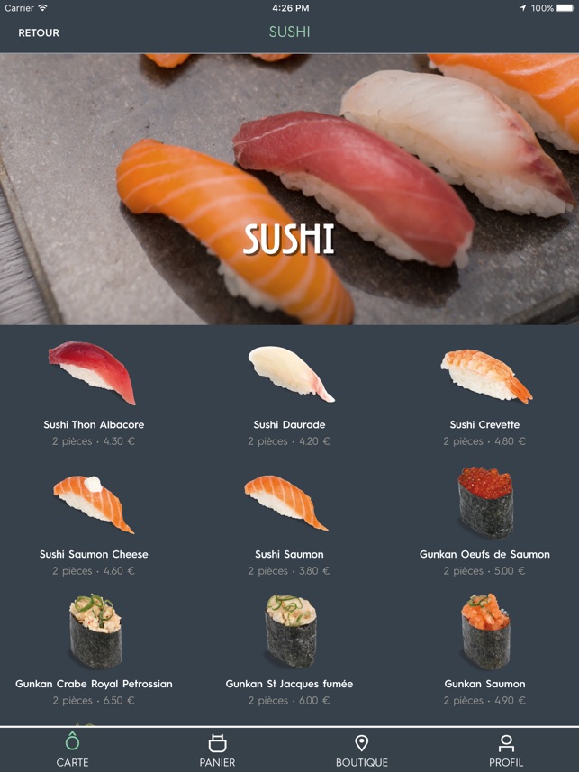 Côté Sushi France version iPad(圖2)-速報App