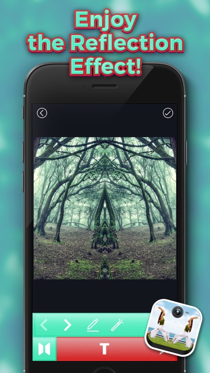 Mirror Photo Effects – Clone Yourself and Make Water Reflection in Pictures