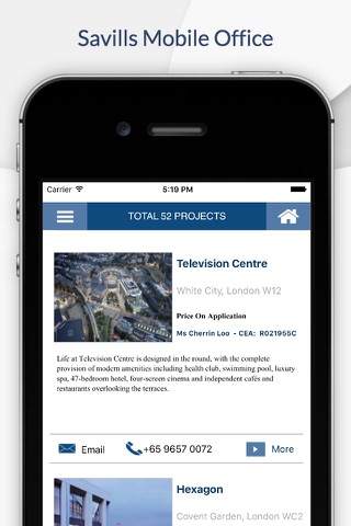 Savills Mobile Office screenshot 2