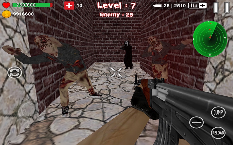 Zombie Killer : Dead zone screenshot 2