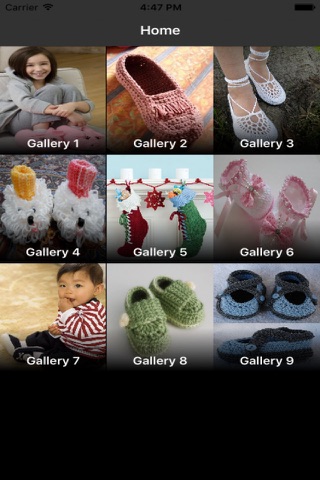 Crochet Baby Booties Collection screenshot 2