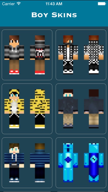 Best Boy Skins - Best Collection for Minecraft PE & PC