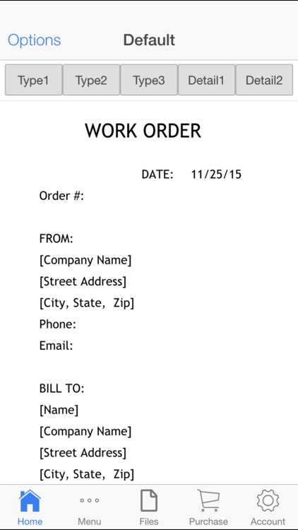 Work Order