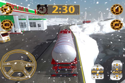 Snow Offroad Truck Transport screenshot 4