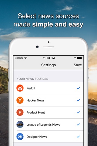 Glance - Personalized News From Your Favorite Sources screenshot 3