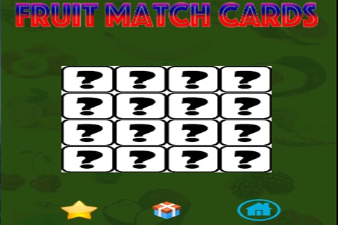 Ninu's Fruit Match Card Game for Kids screenshot 3