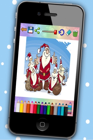 Coloring book Christmas paint magic - Premium screenshot 4