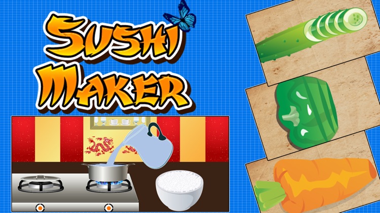 Sushi Maker – Make food in this cooking chef game for kids