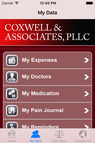 Coxwell & Associates Accident App screenshot 4