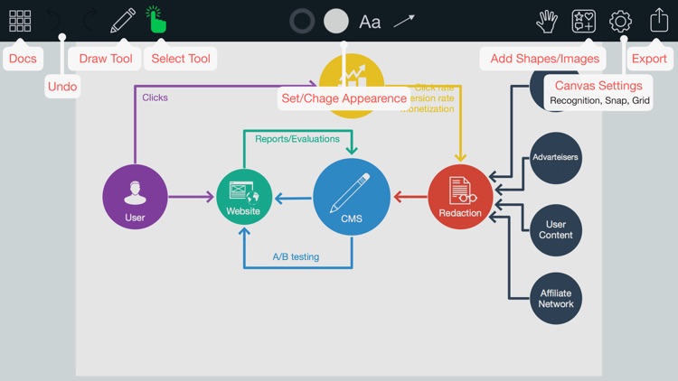 Grafio 3 - Diagrams & ideas screenshot-4