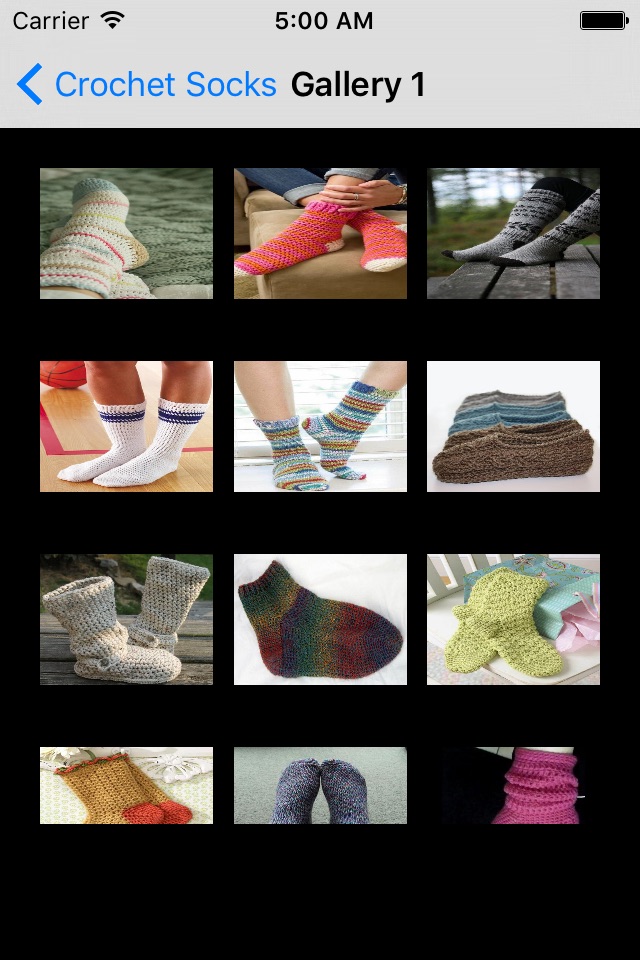 Crochet Socks screenshot 2