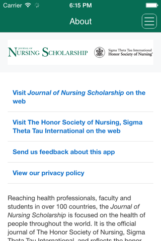 Journal of Nursing Scholarship App screenshot 3