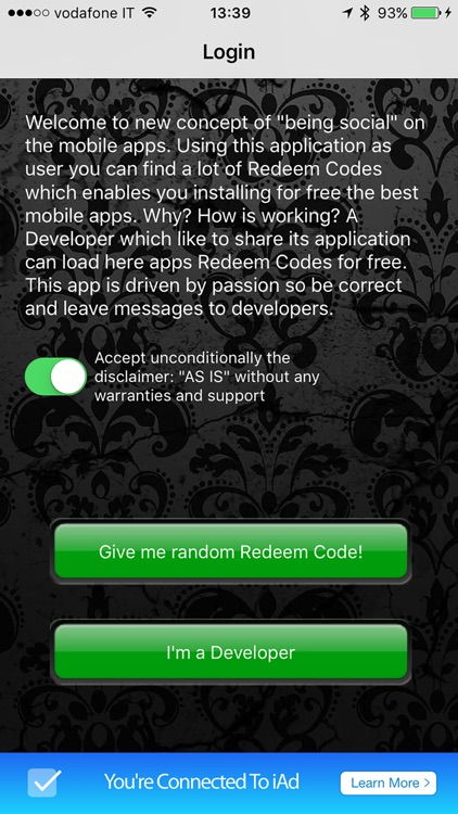Redeem Code Generator: Social App Sharing