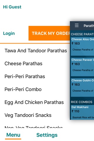 parathas and more screenshot 2