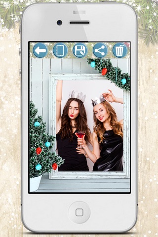 Christmas photo frames editor. screenshot 4