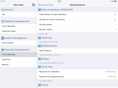 BNI Manager screenshot 3