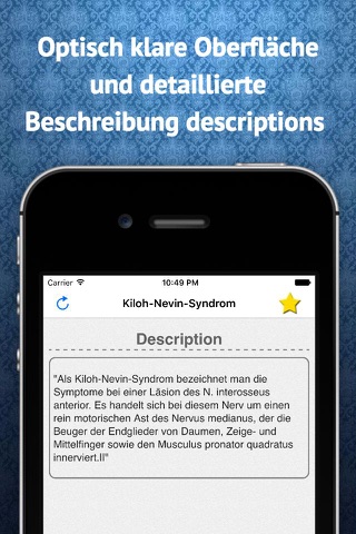 Medical Terms Dictionary German screenshot 3