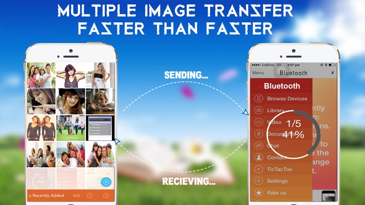 Bluetooth Transfer - Sharing Photos/Contacts/Files